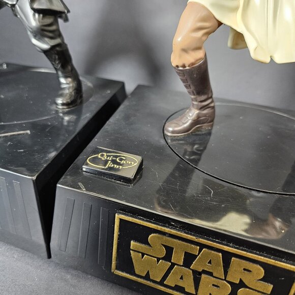 Tested STAR WARS 1999 Interactive Set, Darth Maul,Obi-Wan Kenobi Coin Banks VTG - Picture 6 of 17